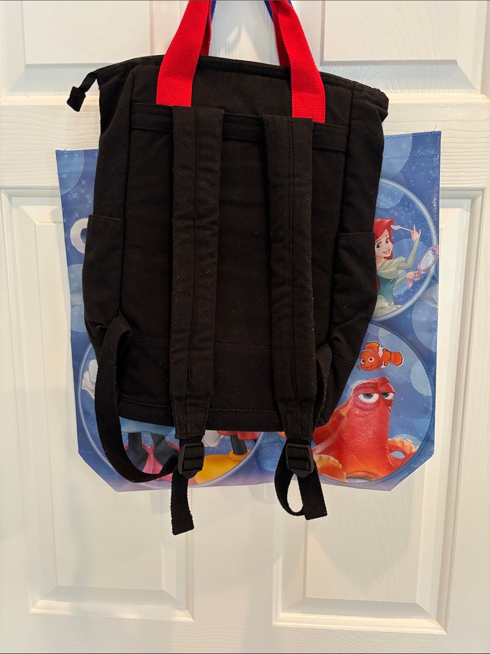Disney Black Backpack & Shopping tote-firm price - Picture 4 of 4